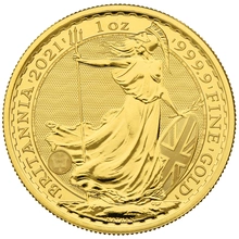 2021 Gold Britannia Coin 1oz