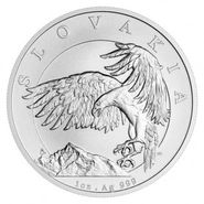 Slovakian Eagle Silver Coins