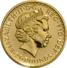 2001 Quarter Ounce Britannia Gold Coin