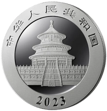 2023 30g Chinese Panda Silver Coin