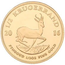 2016 1/2oz Gold Proof Krugerrand - Boxed