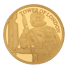 2019 1/4oz Tower of London Yeoman Warders Proof Gold Coin Boxed