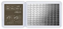 100 x 1g Silver CombiBar