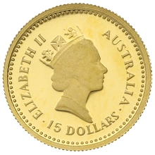 1986 Proof 1/10oz Australian Kangaroo Gold Nugget Coin - $587.50