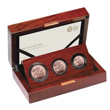 2018 Three-Coin Premium Sovereign Set