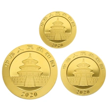 2020 Panda Bullion 3-Coin Set