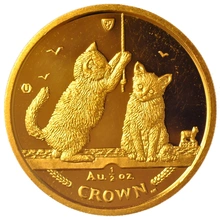 1/2oz Isle of Man Manx Gold Coin
