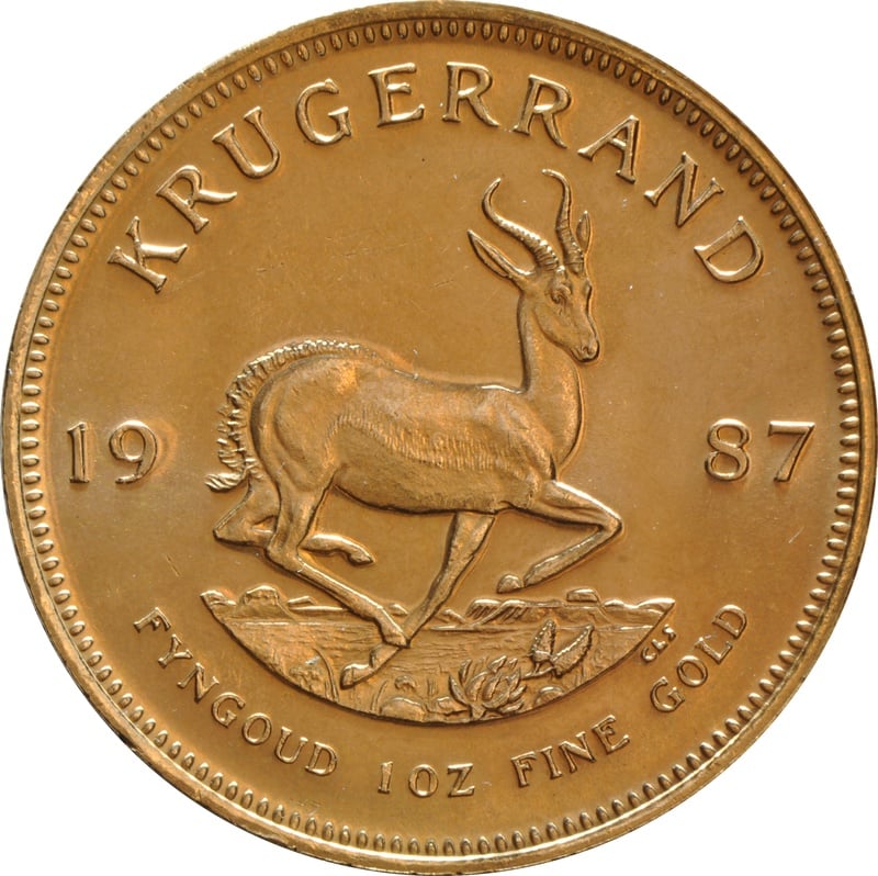 1987 1oz Gold Krugerrand