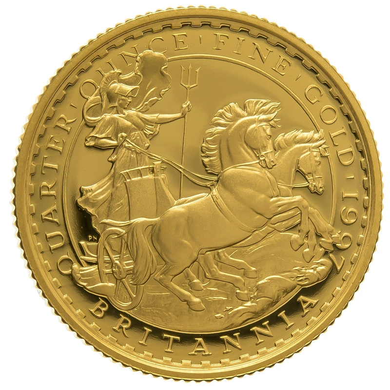 1997 Quarter Ounce Proof Britannia Gold Coin