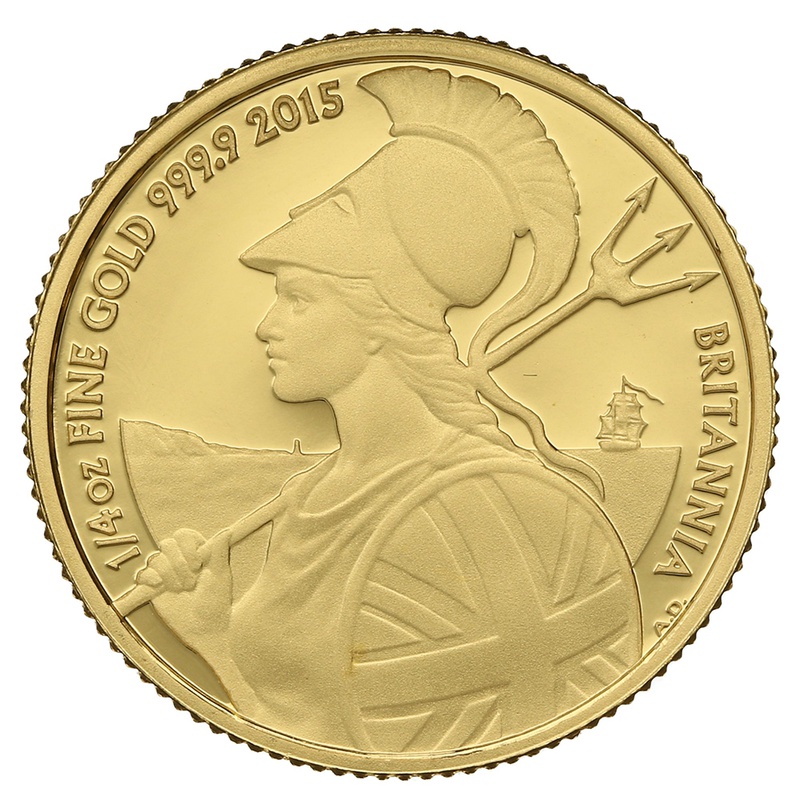2015 Quarter Ounce Proof Britannia Gold Coin