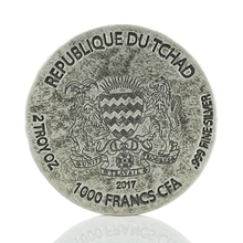 Egyptian Relics Pharaoh Ramesses II Silver Coin 2oz