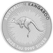 2025 Australian Kangaroo Silver Coin 1oz