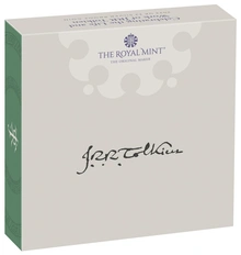 2023 - JRR Tolkien Silver £2 Proof Coin Boxed