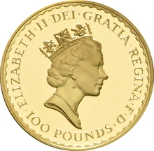 1990 Proof Britannia Gold 4-Coin Boxed Set