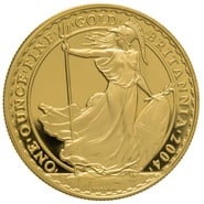 2004 One Ounce Proof Britannia Gold Coin