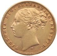 Sovereign - Victoria, Young Head