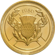1986 Proof Gold Sovereign 3 Coin Set Boxed