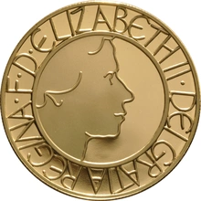 2003 - Gold Five Pound Proof Coin, Coronation Jubilee
