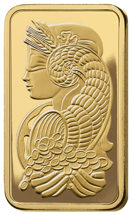 PAMP 5oz Gold Bar Minted