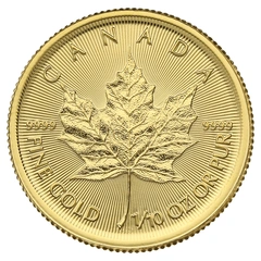 2019 1/10oz Canadian Maple Leaf Gold Coin