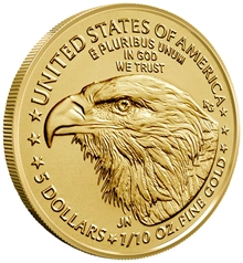 2026 1/10oz American Eagle Gold Coin