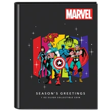 2023 Marvel Season’s Greetings 1oz Silver Coin Boxed