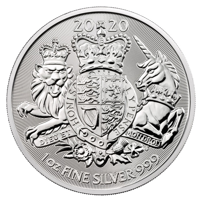 2020 Royal Arms 1oz Silver Coin