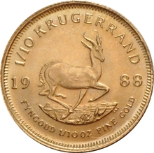 1988 Tenth Ounce Krugerrand