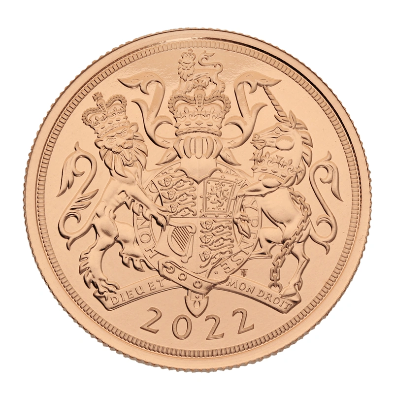 2022 £2 Coin Gold Double Sovereign