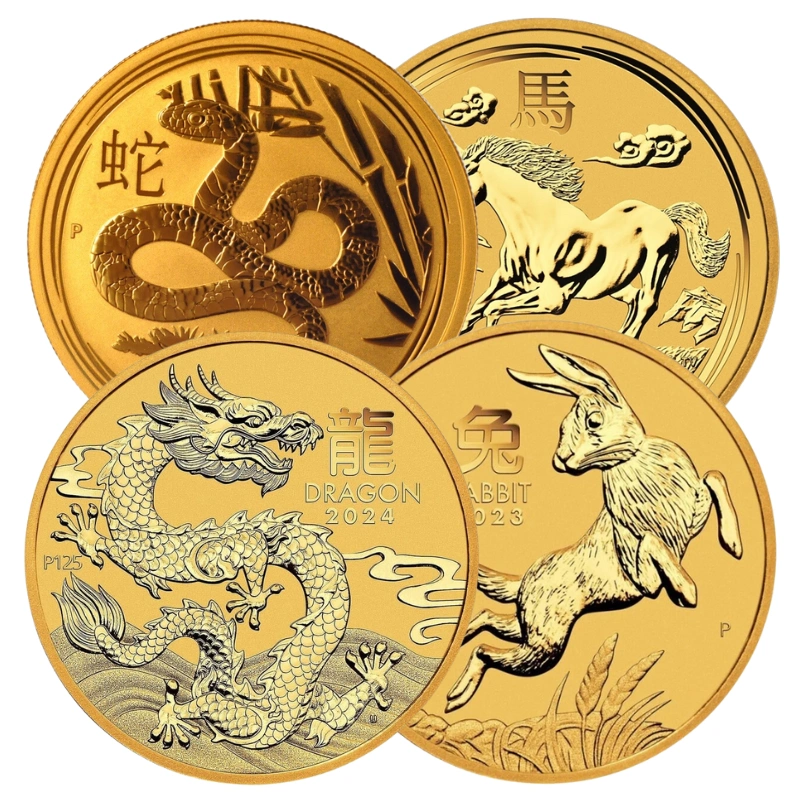 Perth mint 記念メダル パース ミント ゾディアック ドラゴン 純金 Dragon 2022 1oz Gold Proof Coin | The Perth Mint