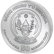 2023 African Ounce Gorilla 1oz Silver Coin