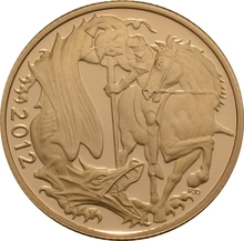 2012 Gold Proof Sovereign Four Coin Set