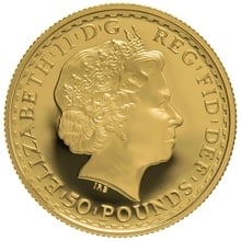 2003 Half Ounce Proof Britannia Gold Coin