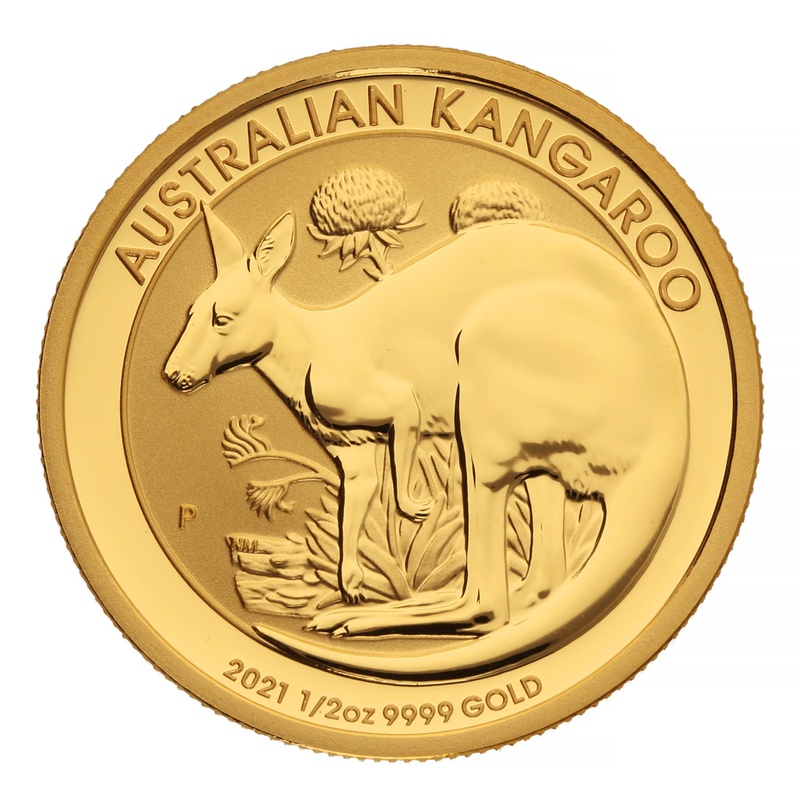 2021 Half Ounce Gold Australian Nugget