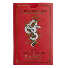 1oz Gold Bar 2025 Year of the Snake PAMP