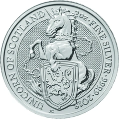 Silver Queen's Beasts