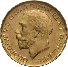1911 Gold Sovereign Coin George V Perth