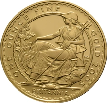 2005 Proof Britannia Gold 4-Coin Boxed Set