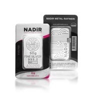 Nadir 50 Gram Minted Silver Bar