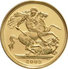 2003 Gold Proof Sovereign Three Coin Set