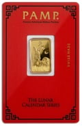 PAMP Year of the Rabbit 5g Gold Bar
