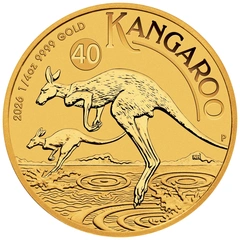 2026 1/4oz Australian Kangaroo Gold Nugget Coin