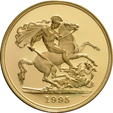 1995 Gold Proof Sovereign Four Coin Set