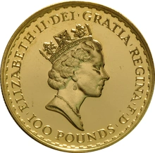 1992 Gold Britannia One Ounce Coin