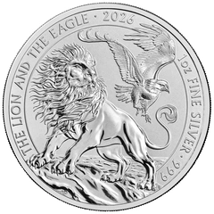 The Lion and The Eagle Silver Coins