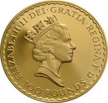 1989 Proof Gold Britannia 4 Coin Set Boxed