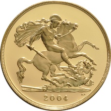 2004 Gold Proof Sovereign Four Coin Set