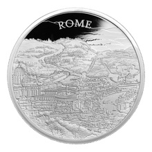 2022 City Views - Rome 1oz Proof Silver Coin Boxed