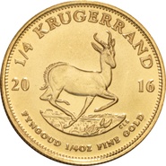 2016 Quarter Ounce Gold Krugerrand