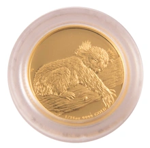 Boxed 2012 Koala Twenty-Fifth Ounce Gold Coin